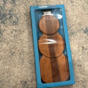 Nambe Snowman Cheese Board